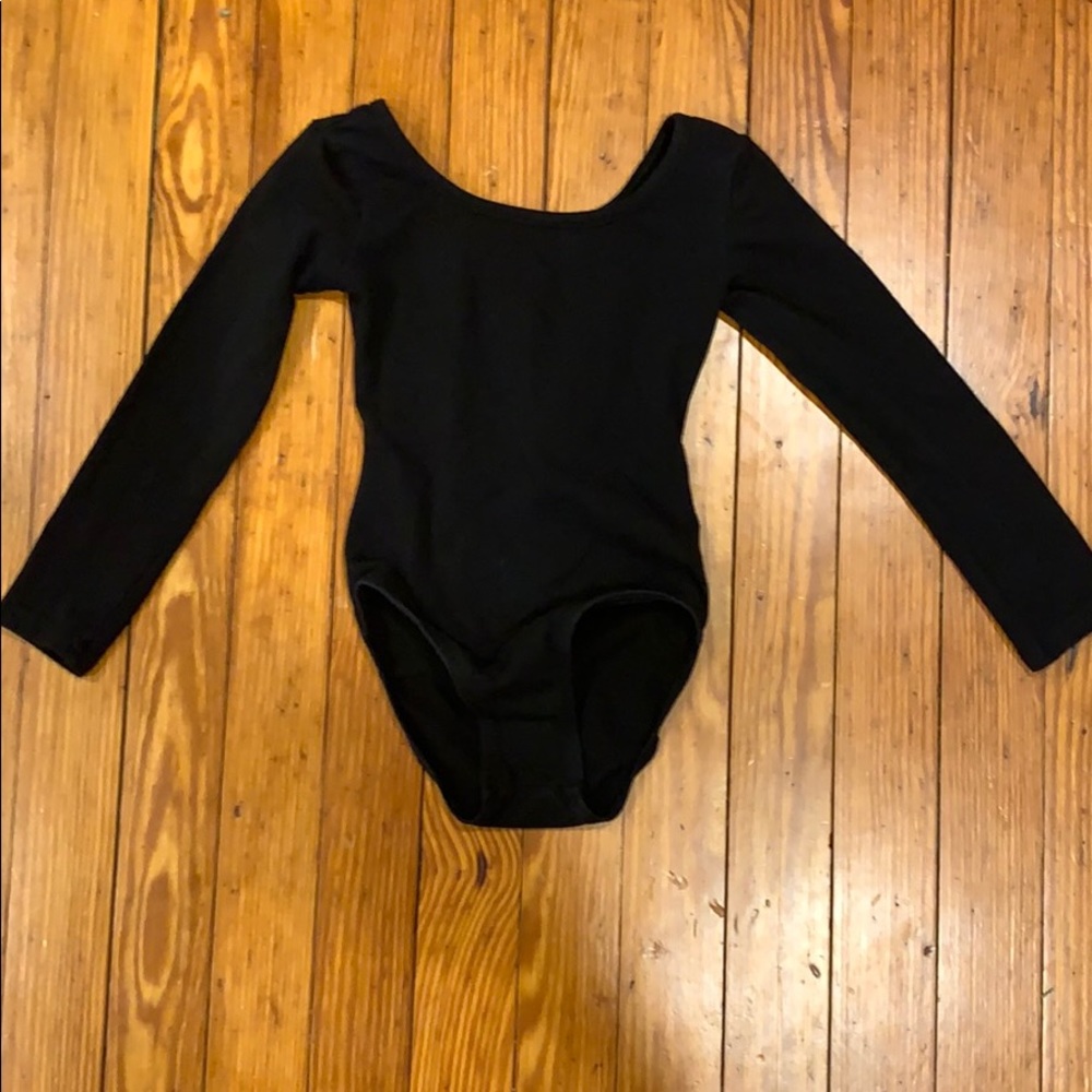 Black Long sleeved leotard